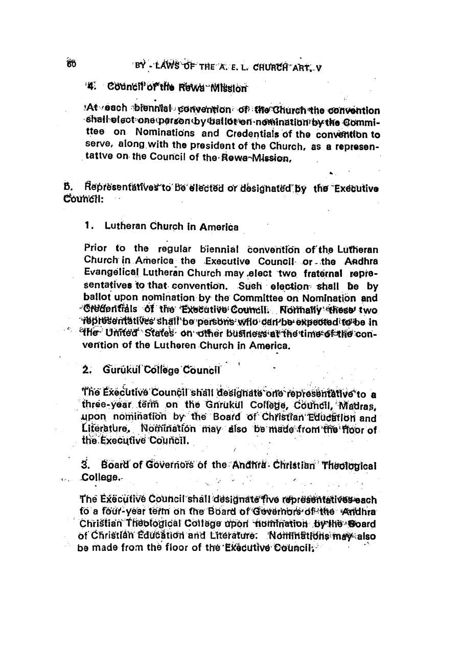 Scanned page 60 of the AELC Constitution (PDF page 64)