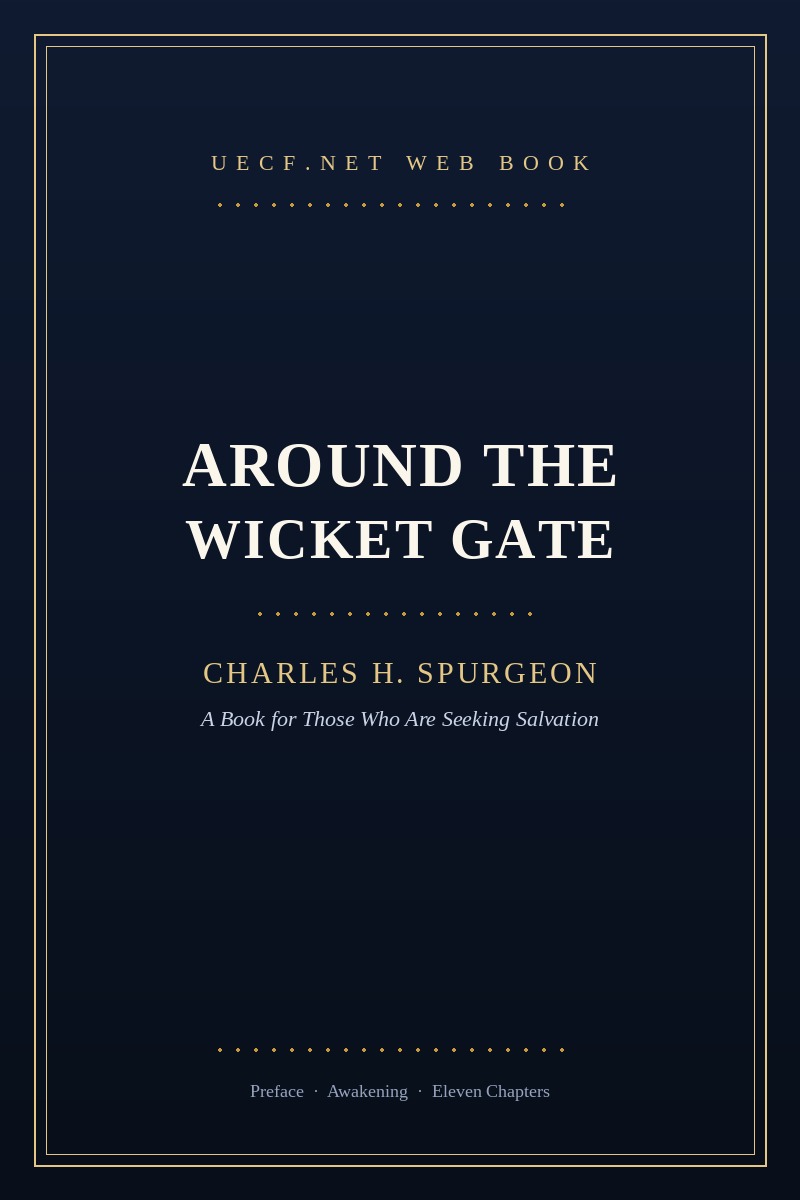 Cover of Around the Wicket Gate by Charles H. Spurgeon