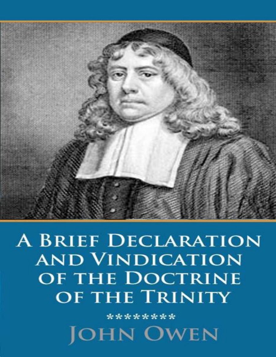 A Brief Declaration and Vindication of the Doctrine of the Trinity by John Owen book cover
