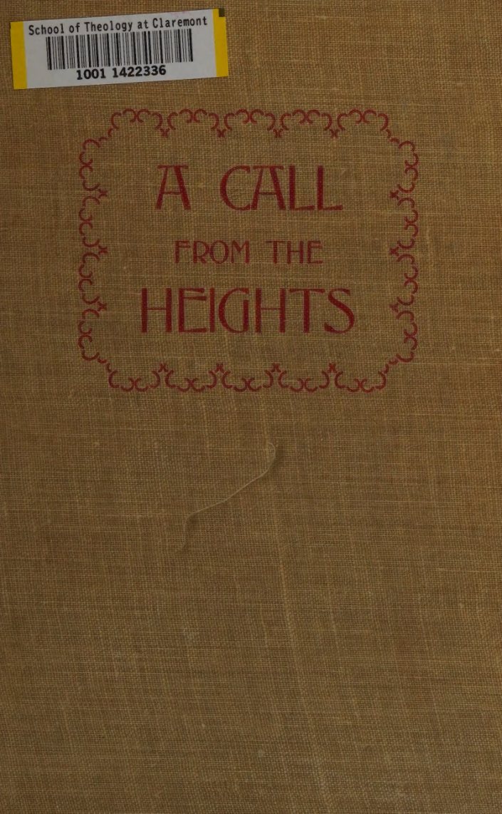 A Call from the Heights by John Wesley book cover