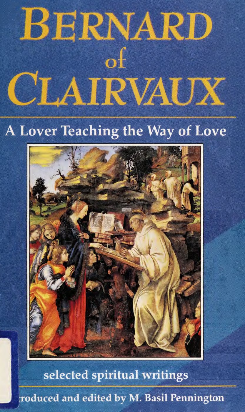 A Lover Teaching the Way of Love by Bernard of Clairvaux book cover