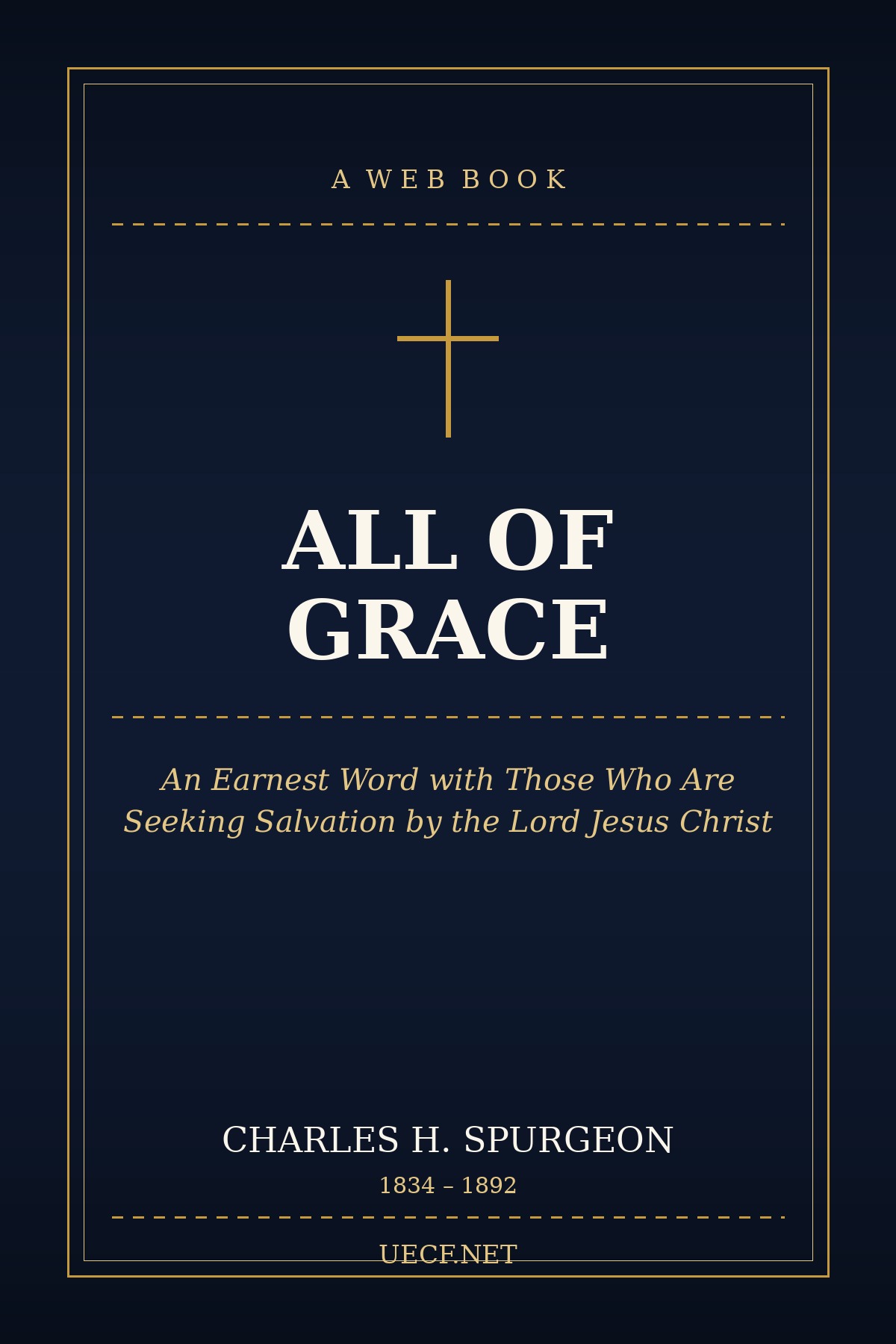 Cover of All of Grace by Charles H. Spurgeon