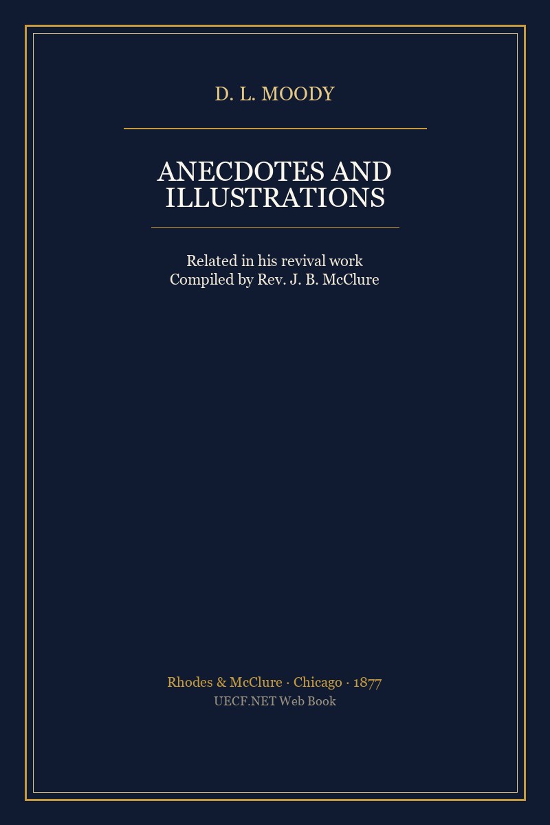 Cover of Anecdotes and Illustrations of D. L. Moody