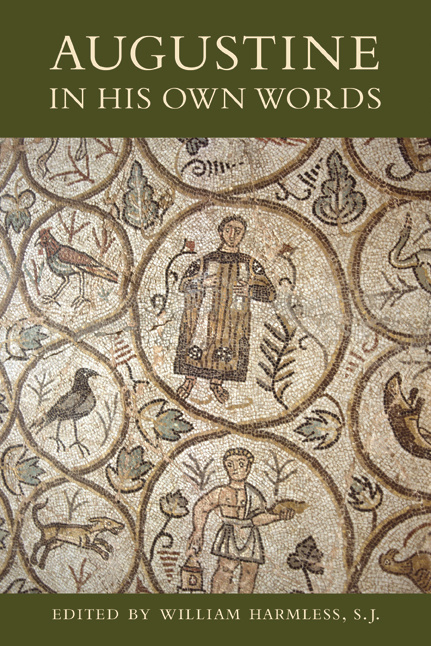 Augustine in His Own Words by Augustine of Hippo book cover