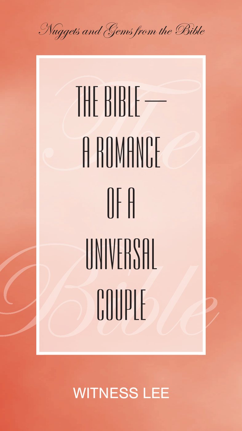 Bible Romance by Witness Lee book cover
