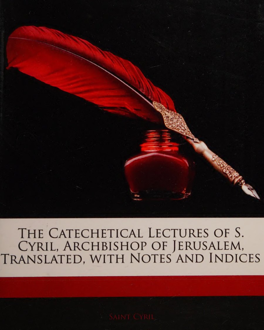 The Catechetical Lectures by Cyril of Jerusalem book cover