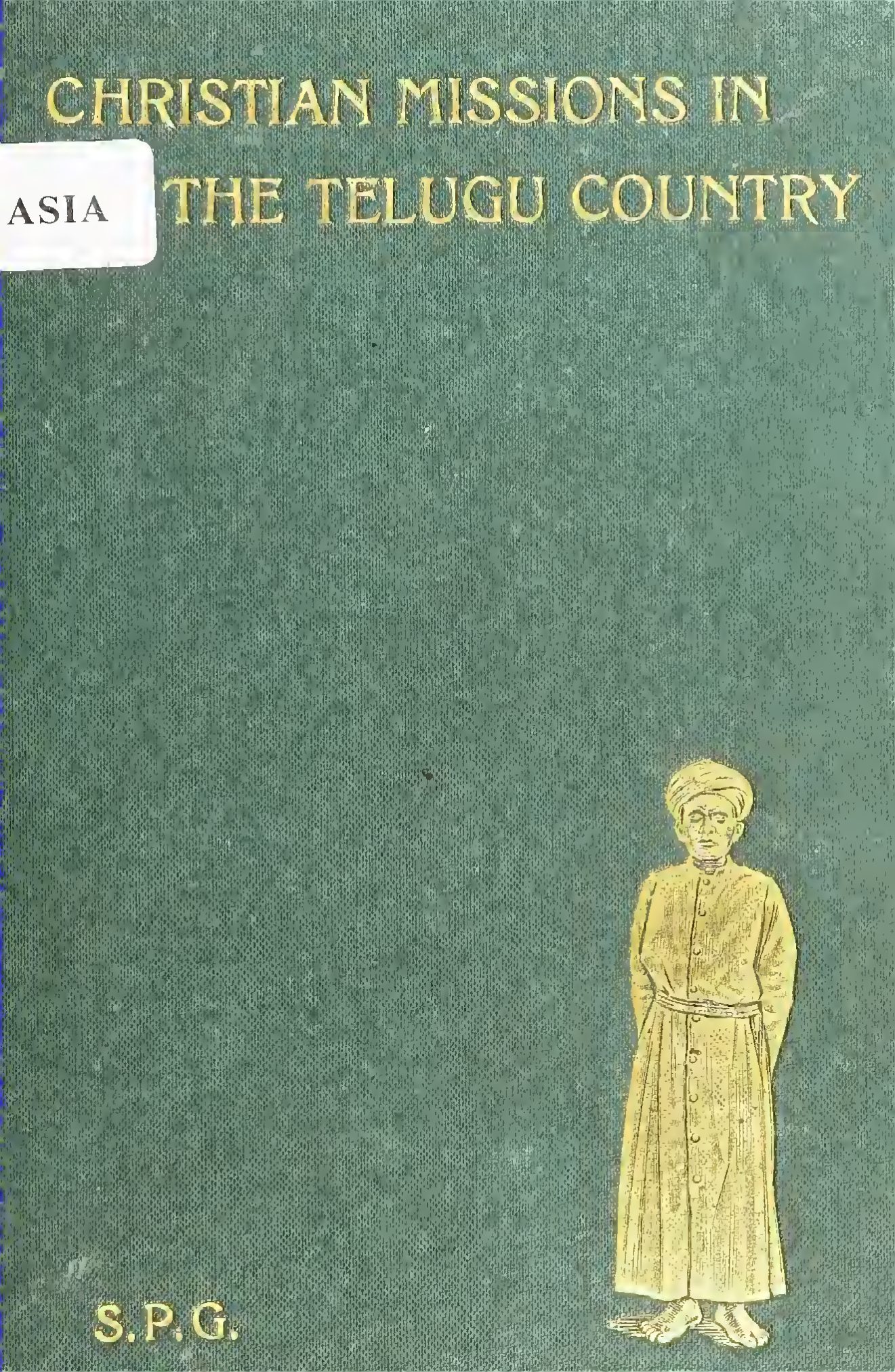 Page 1 of Christian Missions in the Telugu Country (Title, Note & Contents)
