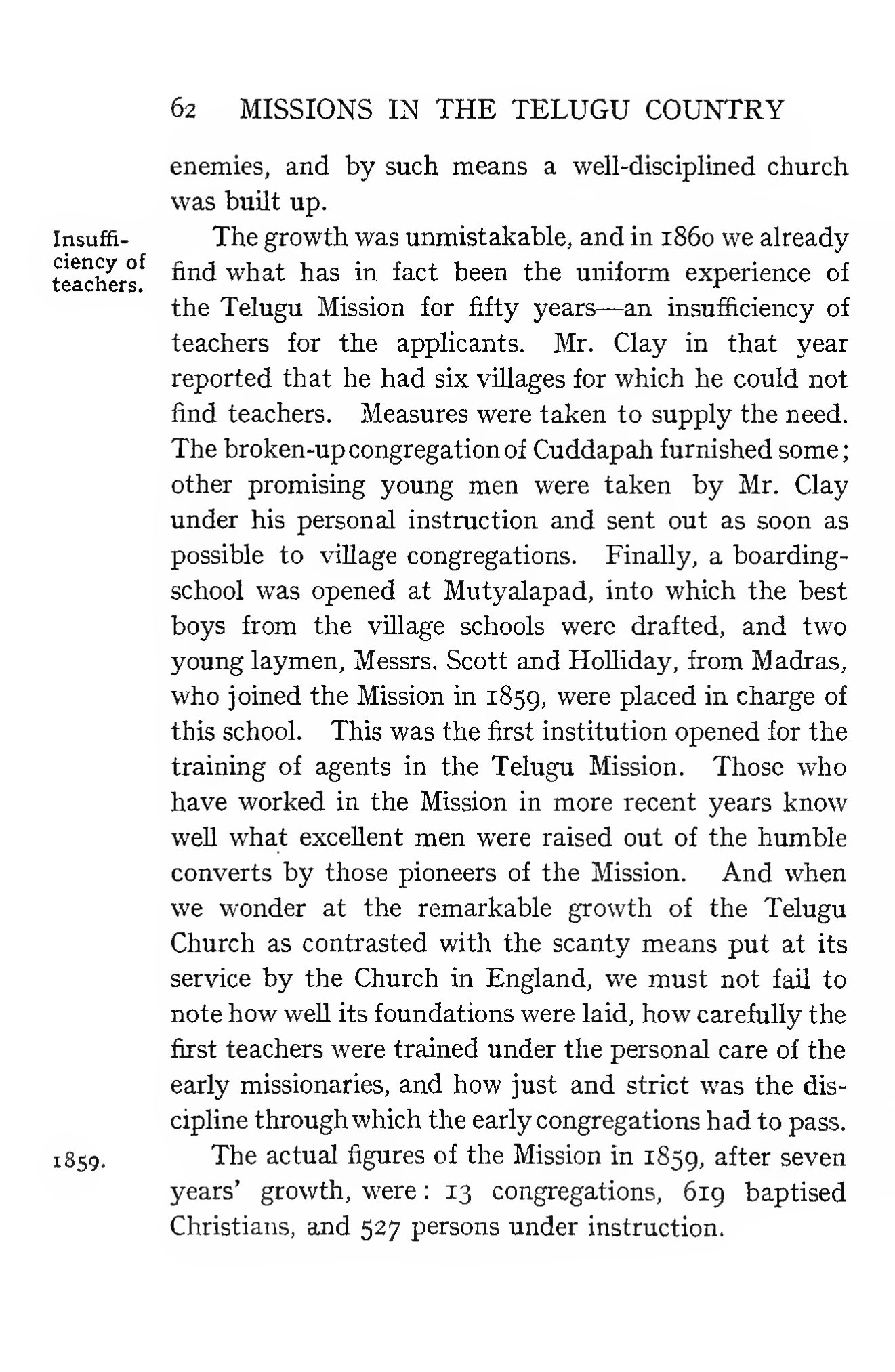 Page 90 of Christian Missions in the Telugu Country (The S.P.G. Mission — Early Period)