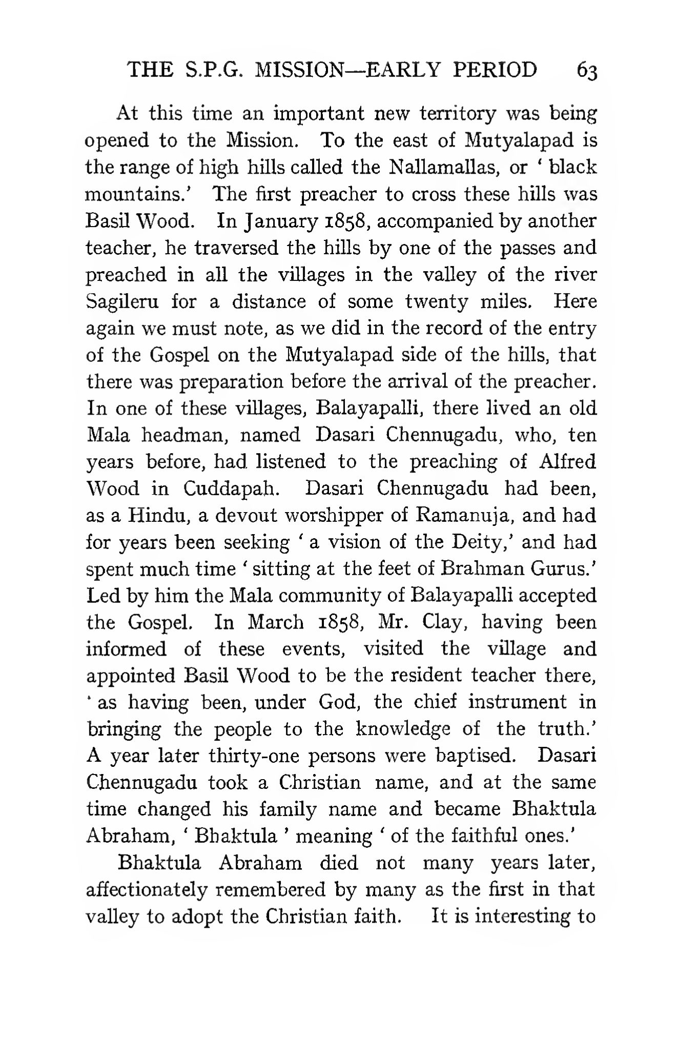 Page 91 of Christian Missions in the Telugu Country (The S.P.G. Mission — Early Period)