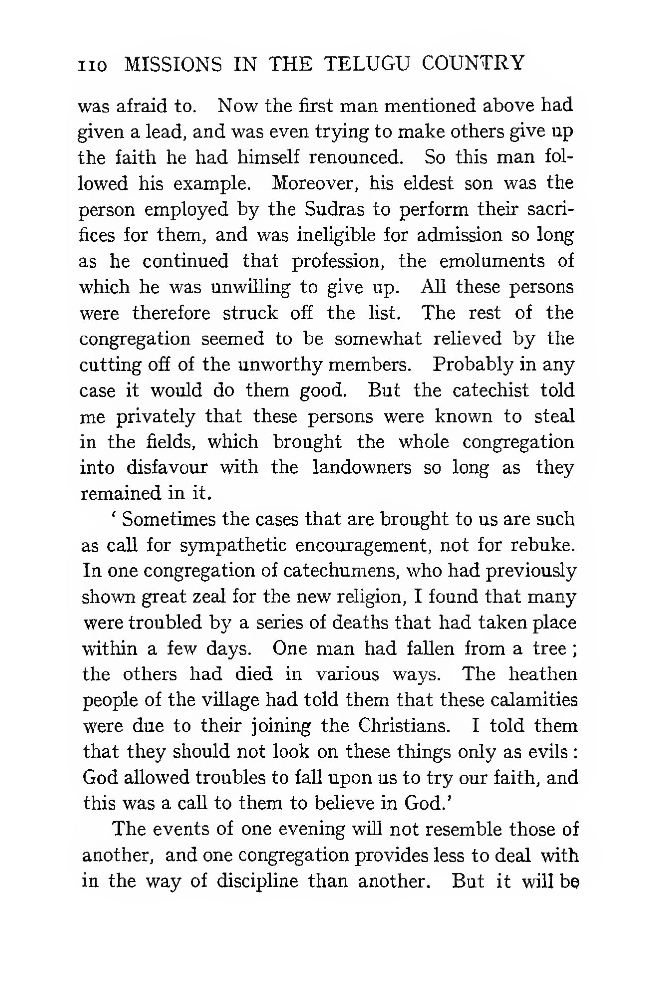 Page 150 of Christian Missions in the Telugu Country (Methods of Work)