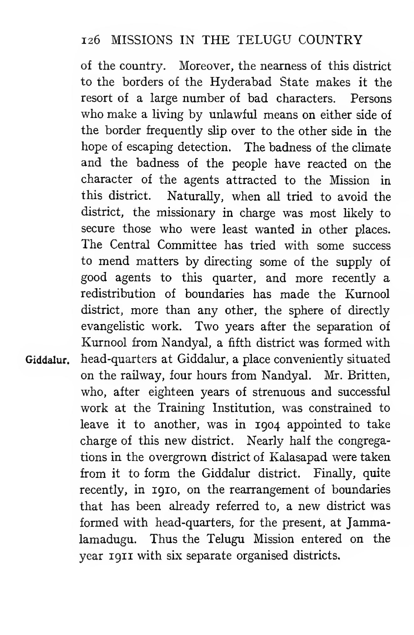 Page 170 of Christian Missions in the Telugu Country (The S.P.G. Mission — Modern Period)