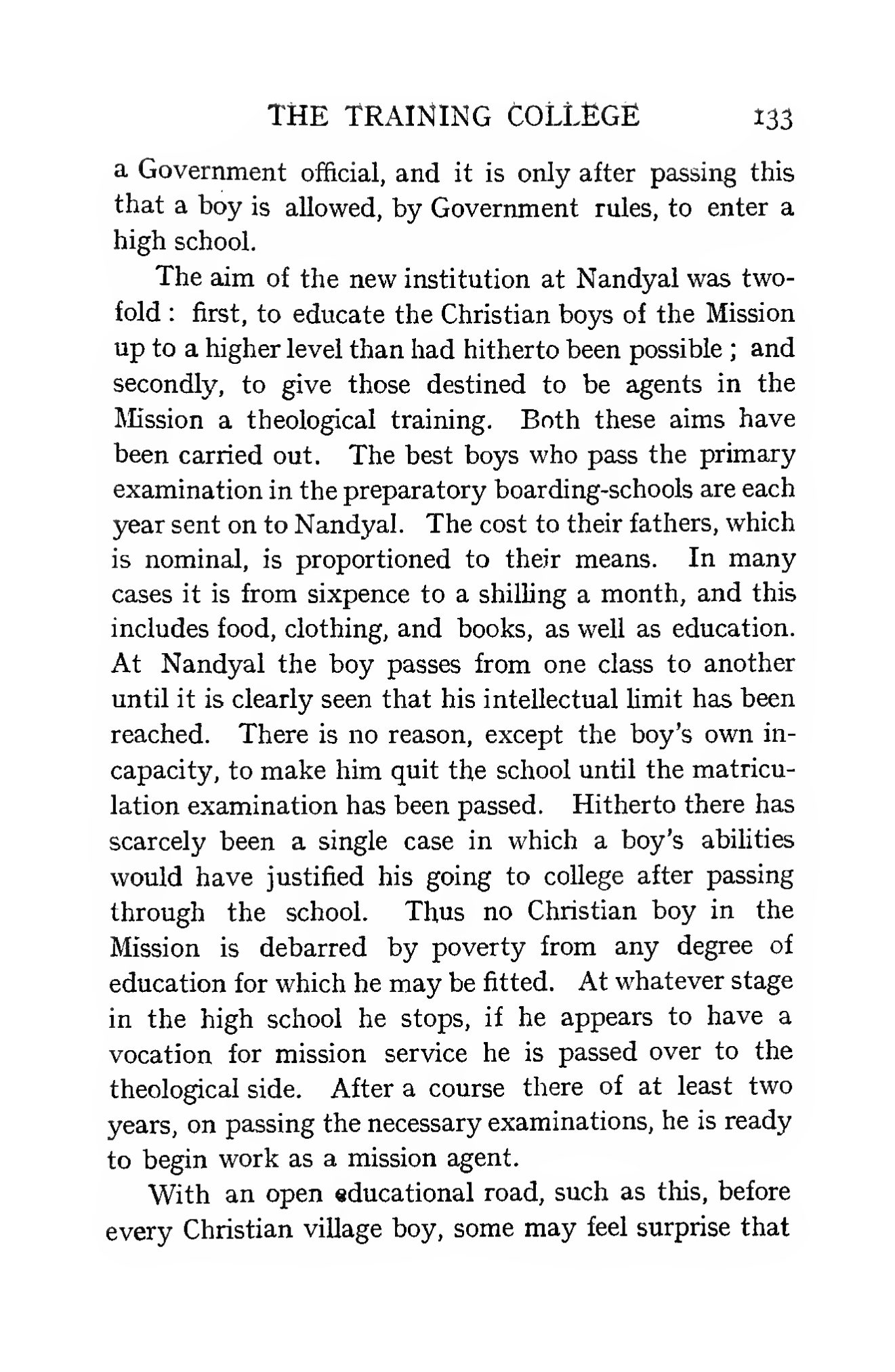 Page 181 of Christian Missions in the Telugu Country (The Training College and Educational System)