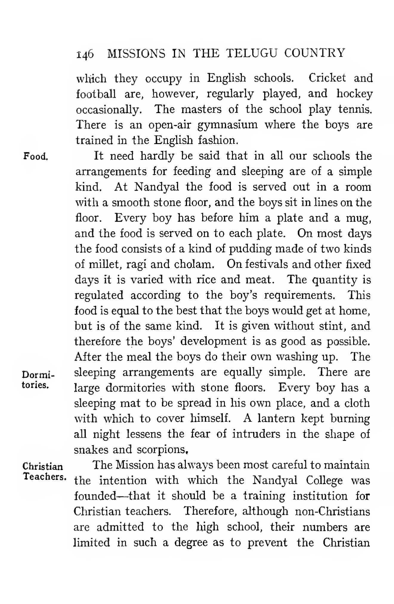 Page 202 of Christian Missions in the Telugu Country (The Training College and Educational System)