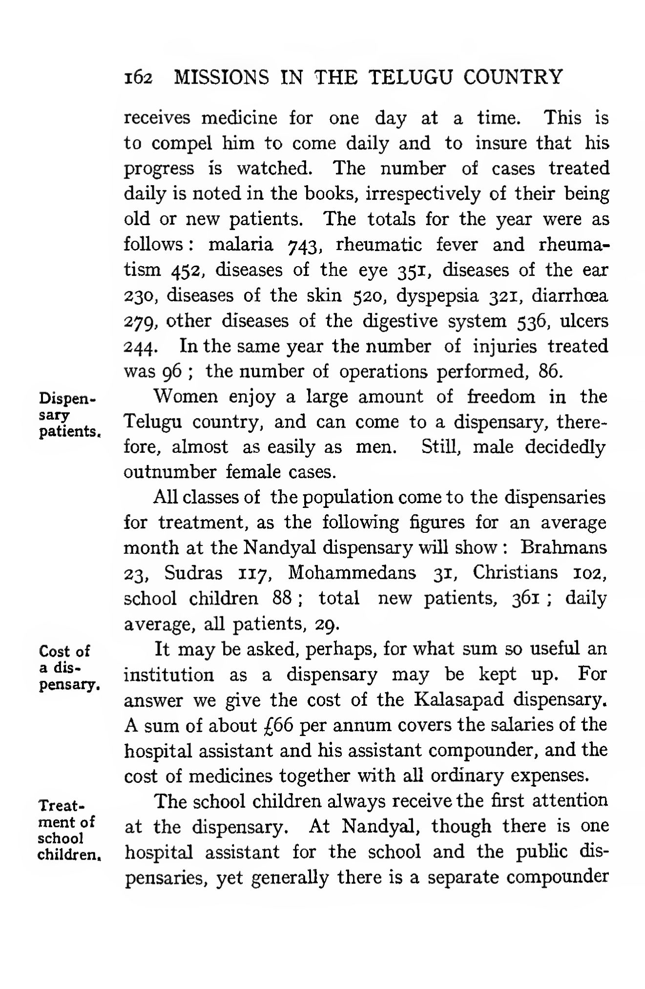 Page 226 of Christian Missions in the Telugu Country (Medical Work)