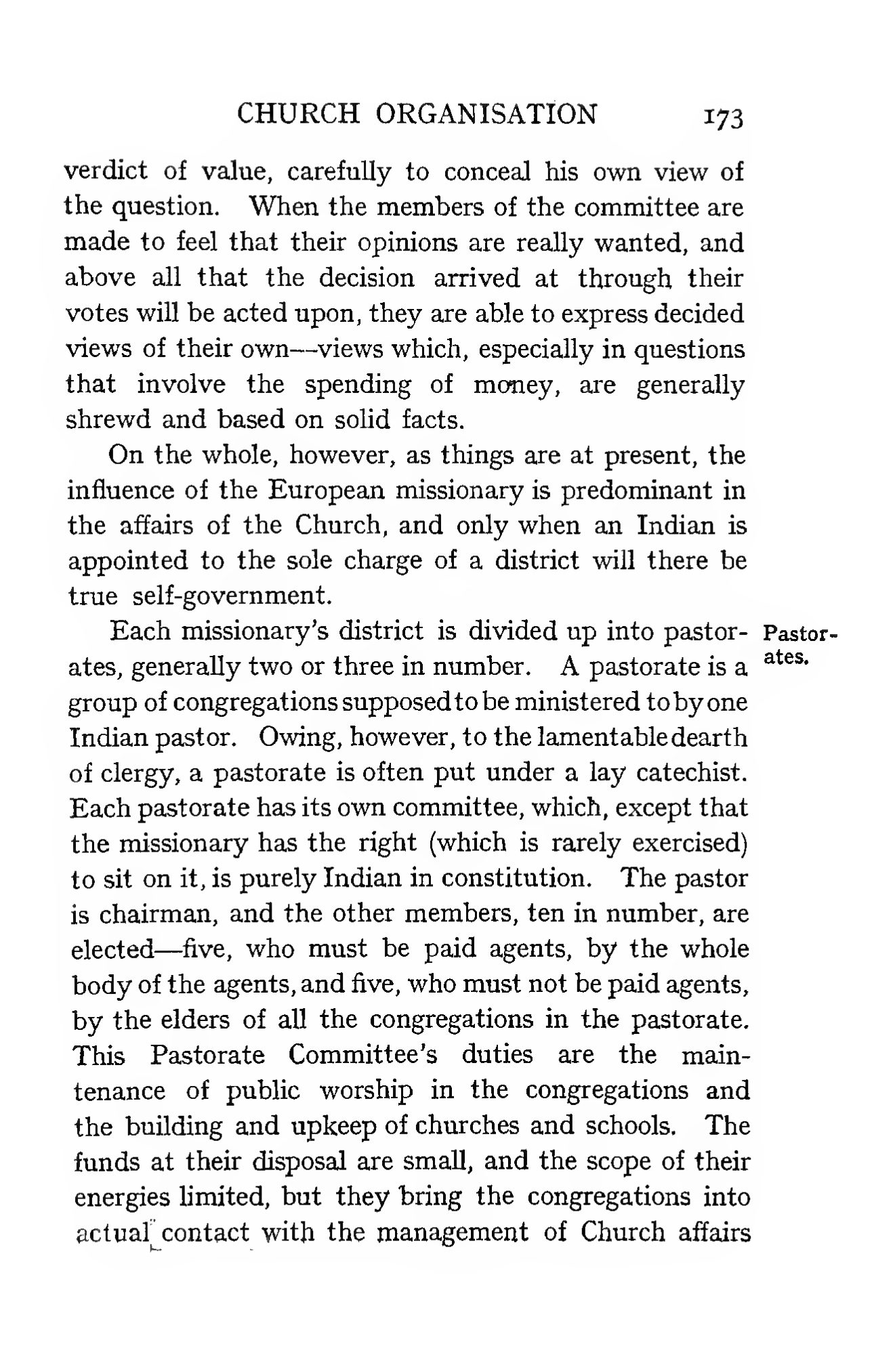Page 243 of Christian Missions in the Telugu Country (Church Organisation)