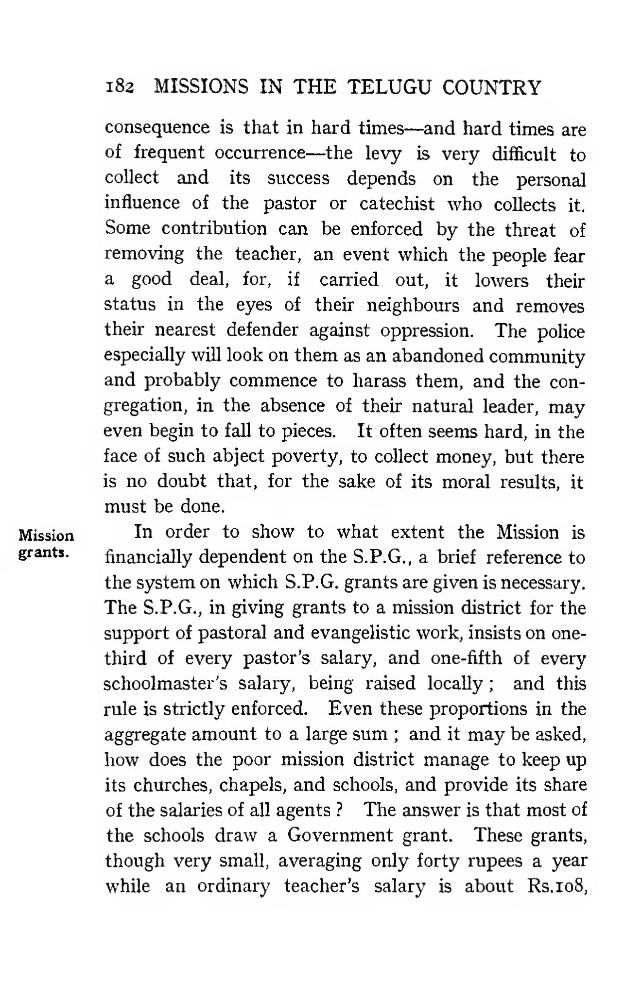 Page 256 of Christian Missions in the Telugu Country (Self-Support)
