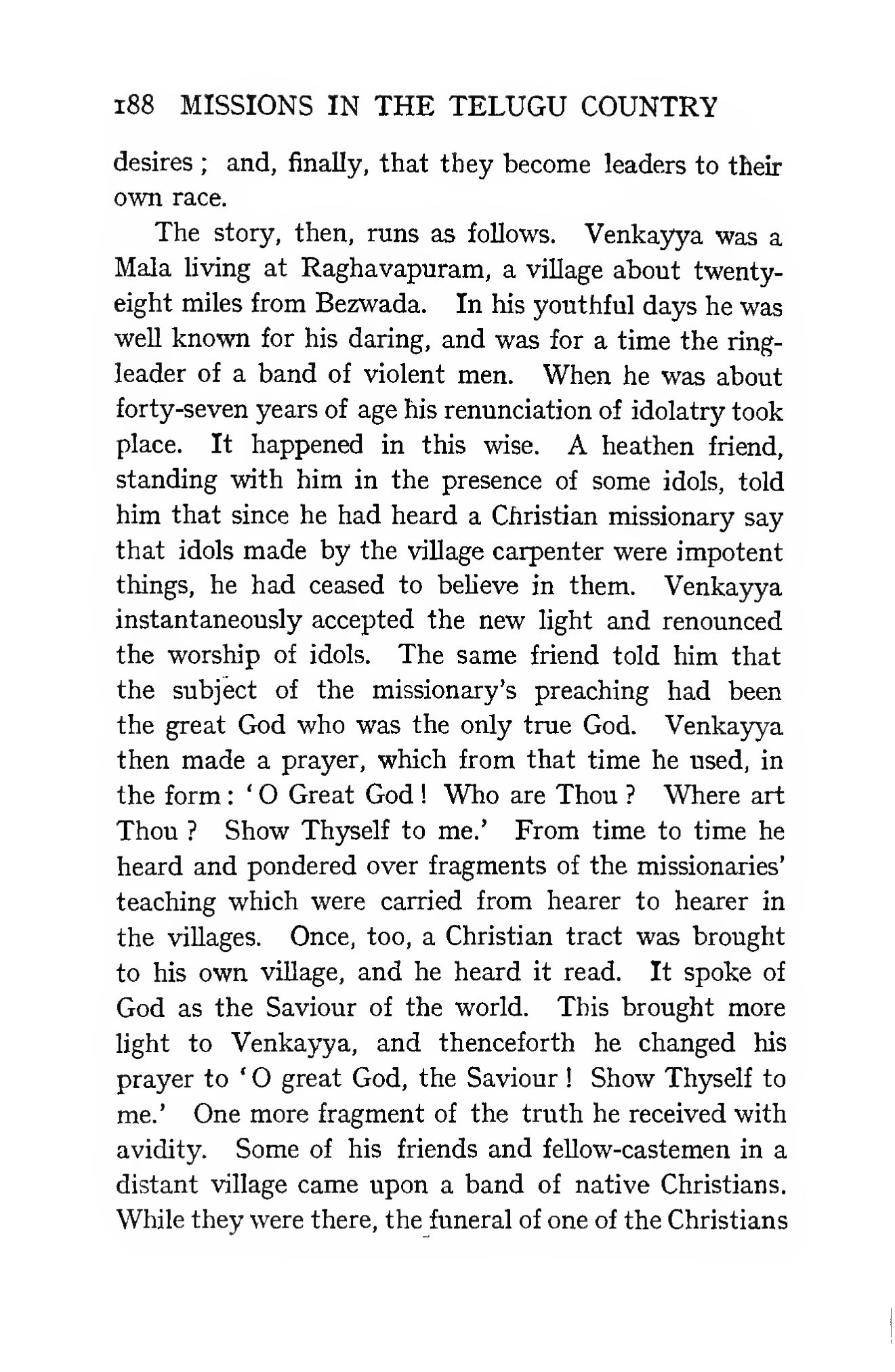 Page 262 of Christian Missions in the Telugu Country (The Church Missionary Society)