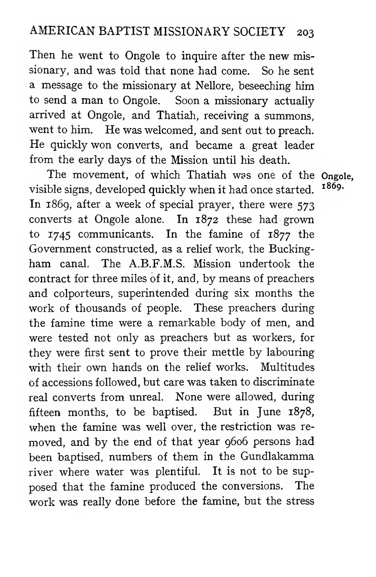 Page 279 of Christian Missions in the Telugu Country (Other Missions in the Telugu Country)