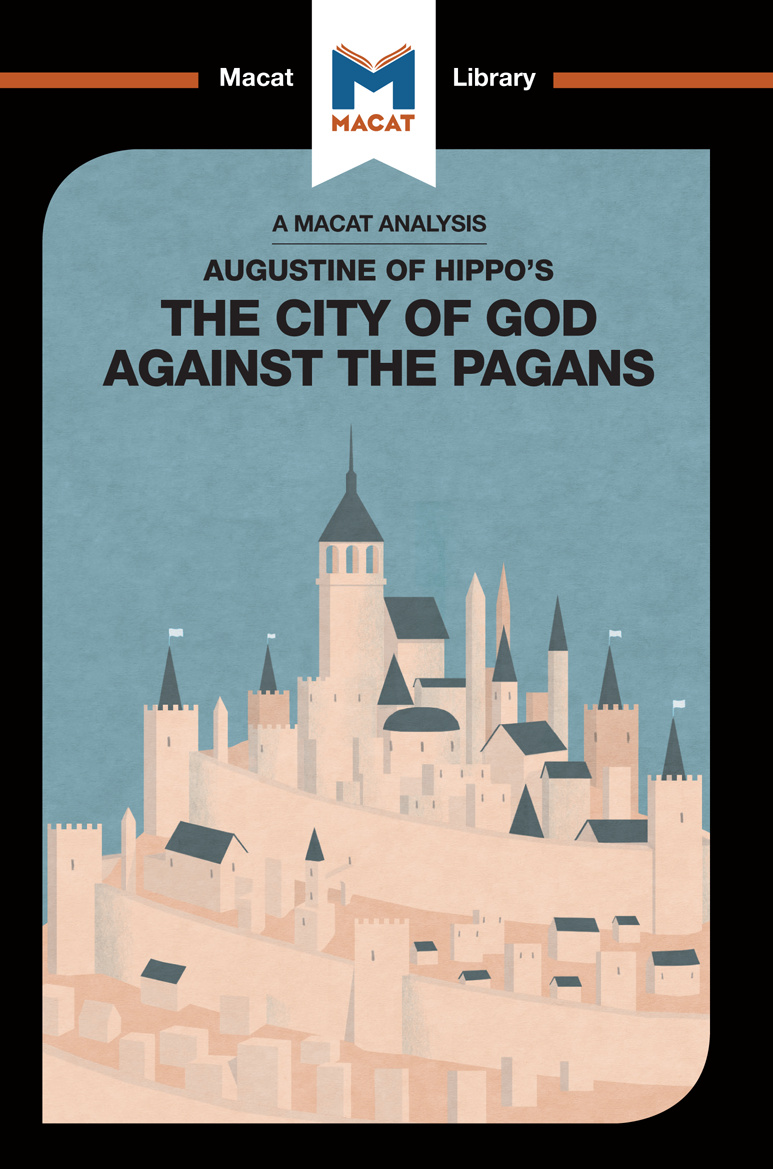 Augustine of Hippo's The City of God Against the Pagans by Jonathan D. Teubner book cover