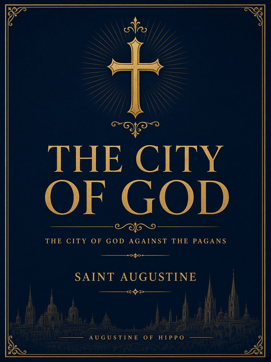 The City of God by Augustine of Hippo book cover