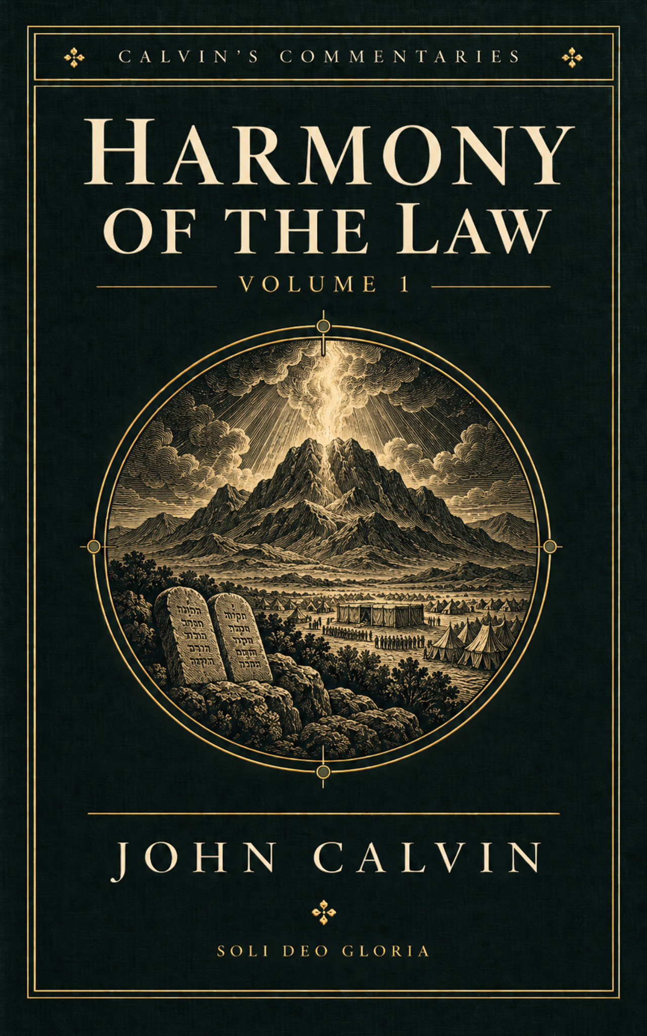 Cover of Commentary on Harmony of the Law Volume 1 Complete John Calvin