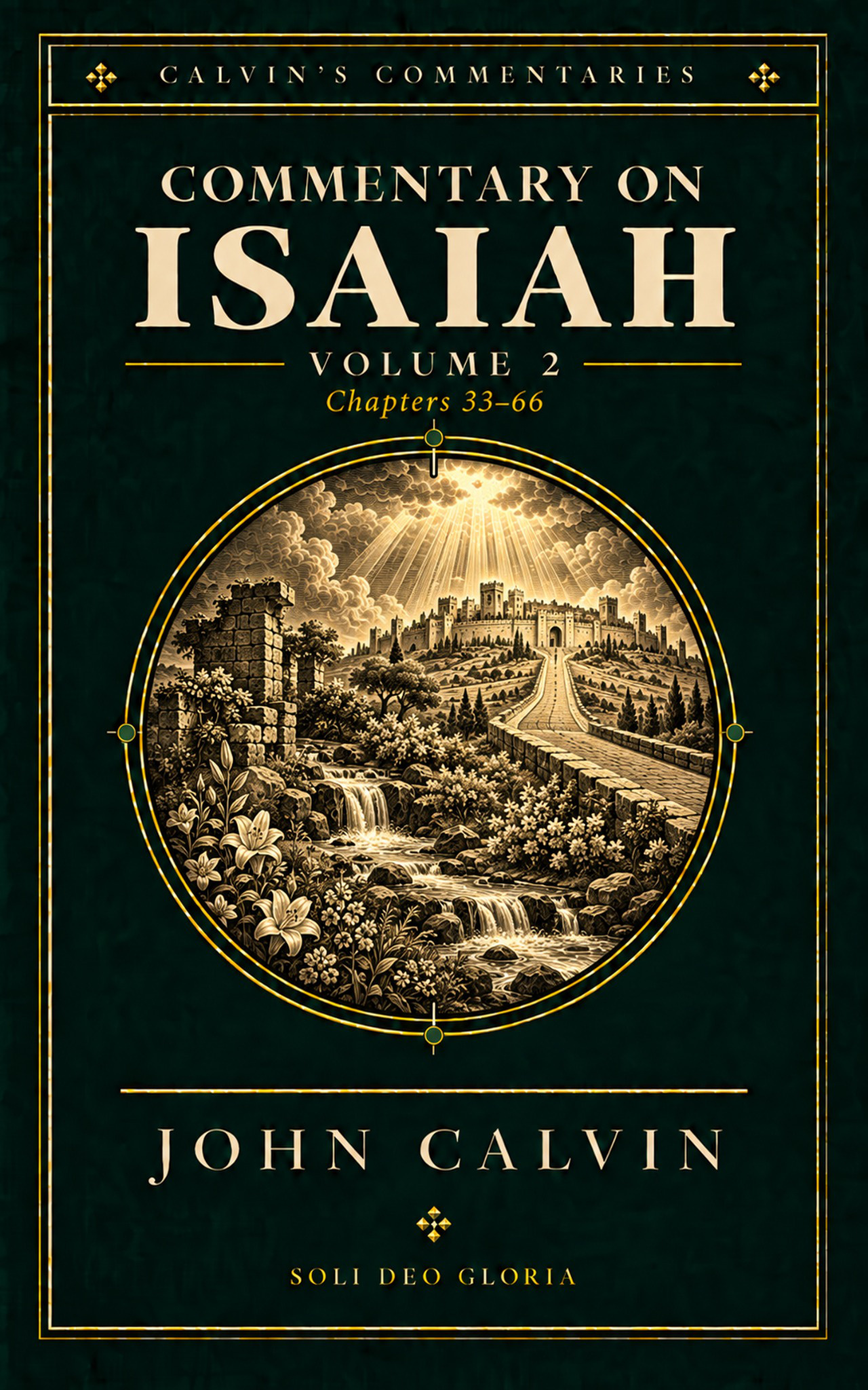 Cover of Commentary on Isaiah Volume 2 John Calvin