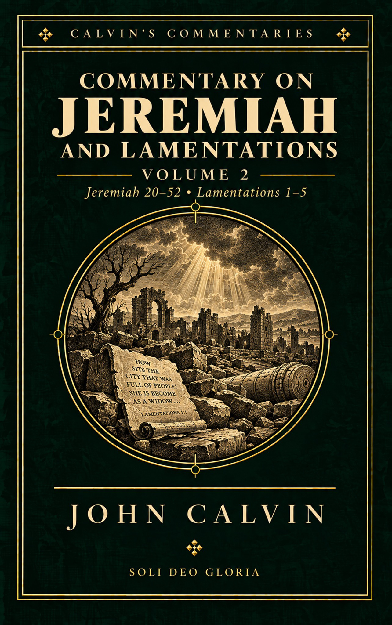Cover of Commentary on Jeremiah and Lamentations Volume 2 John Calvin