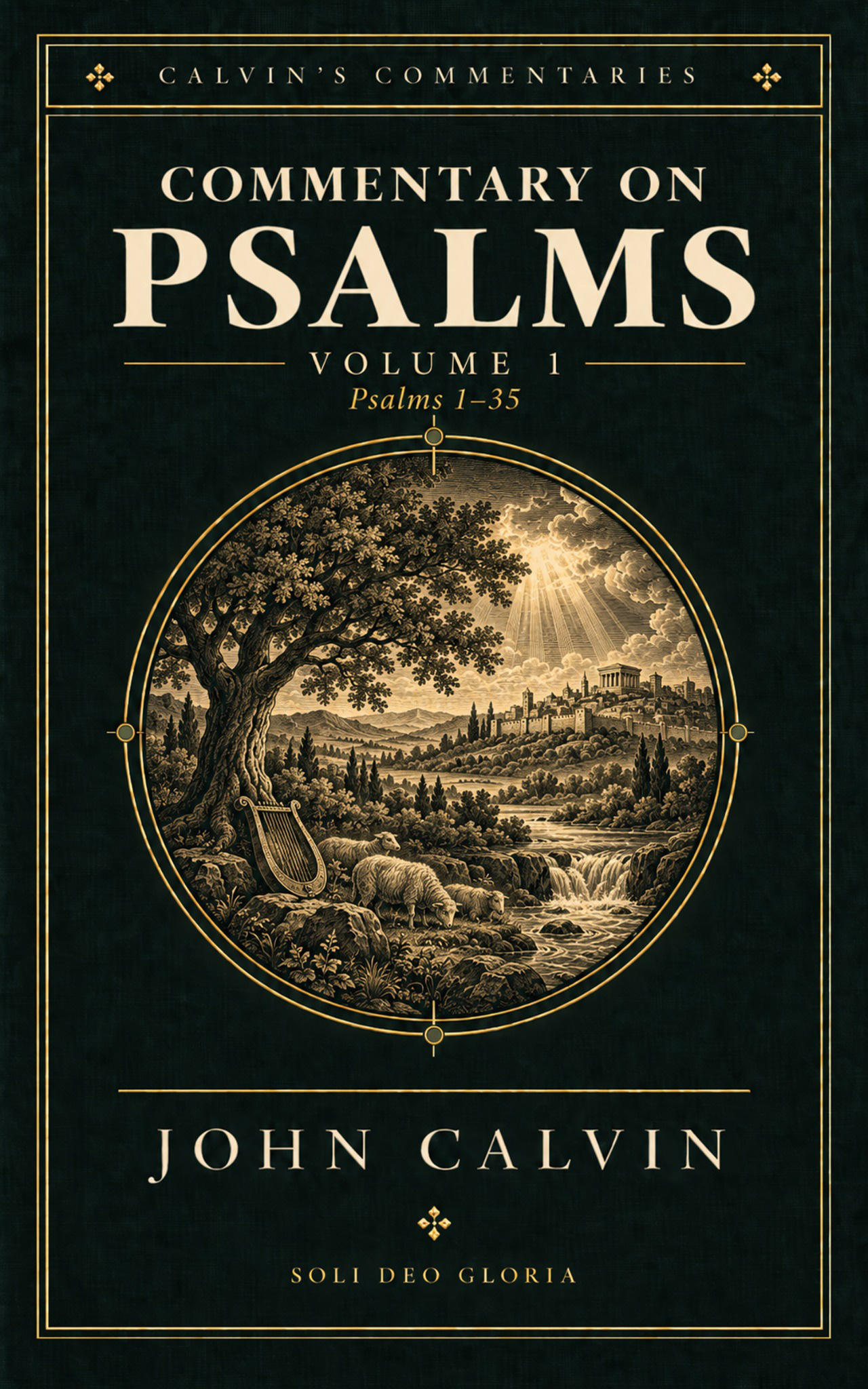 Cover of Commentary on Psalms Volume 1 John Calvin
