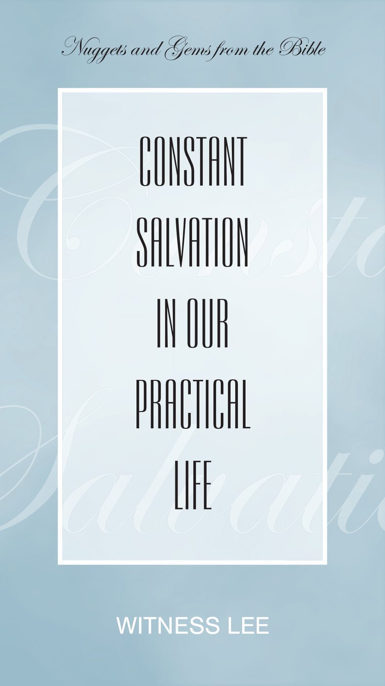 Constant Salvation In Our Practical Life by Witness Lee book cover