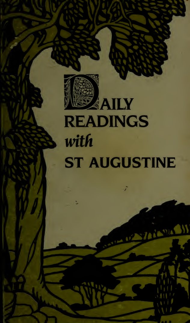 Daily Readings with St. Augustine by Augustine of Hippo book cover