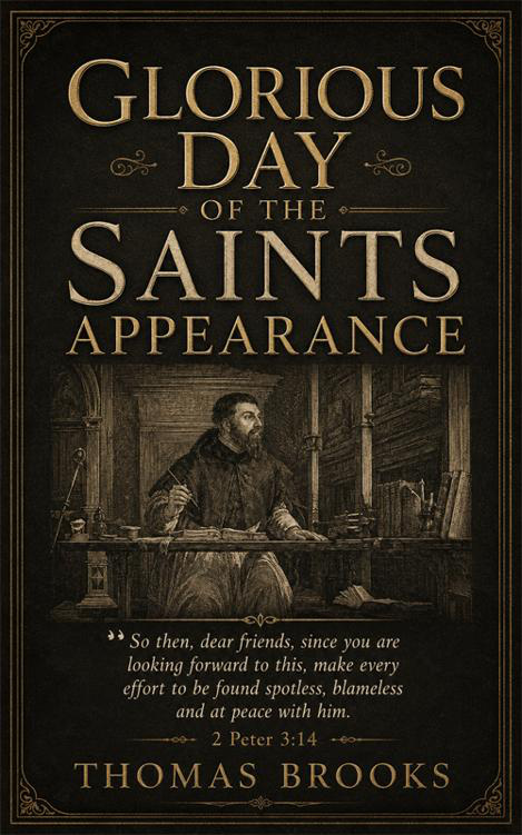 Glorious Day of the Saints Appe by Thomas Brooks book cover