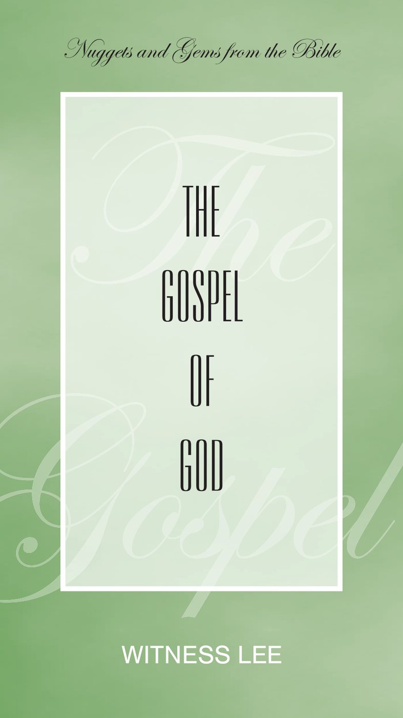 Gospel God by Witness Lee book cover