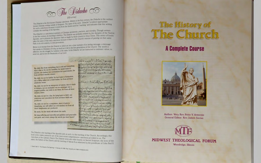 The History of the Church by Peter V. Armenio book cover