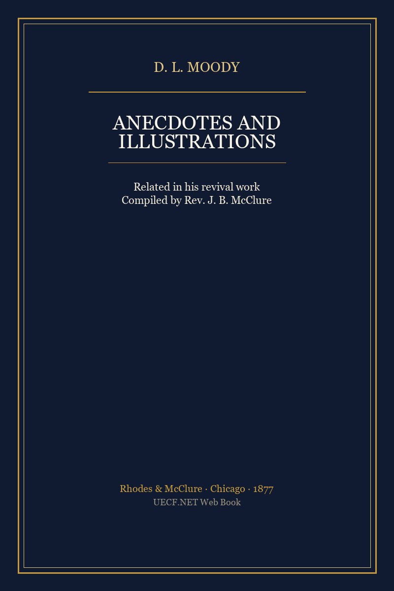 Cover of Anecdotes and Illustrations of D. L. Moody