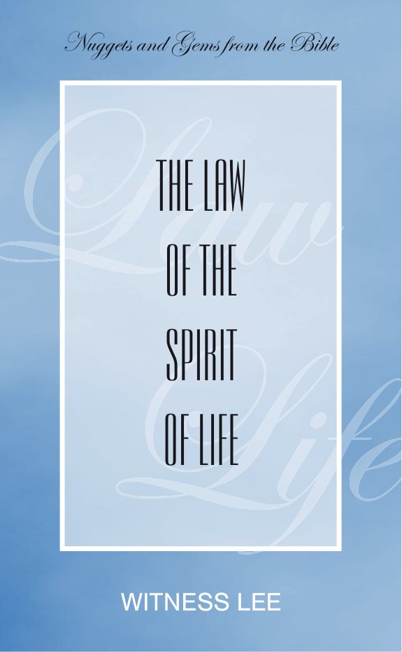Law of Life by Witness Lee book cover