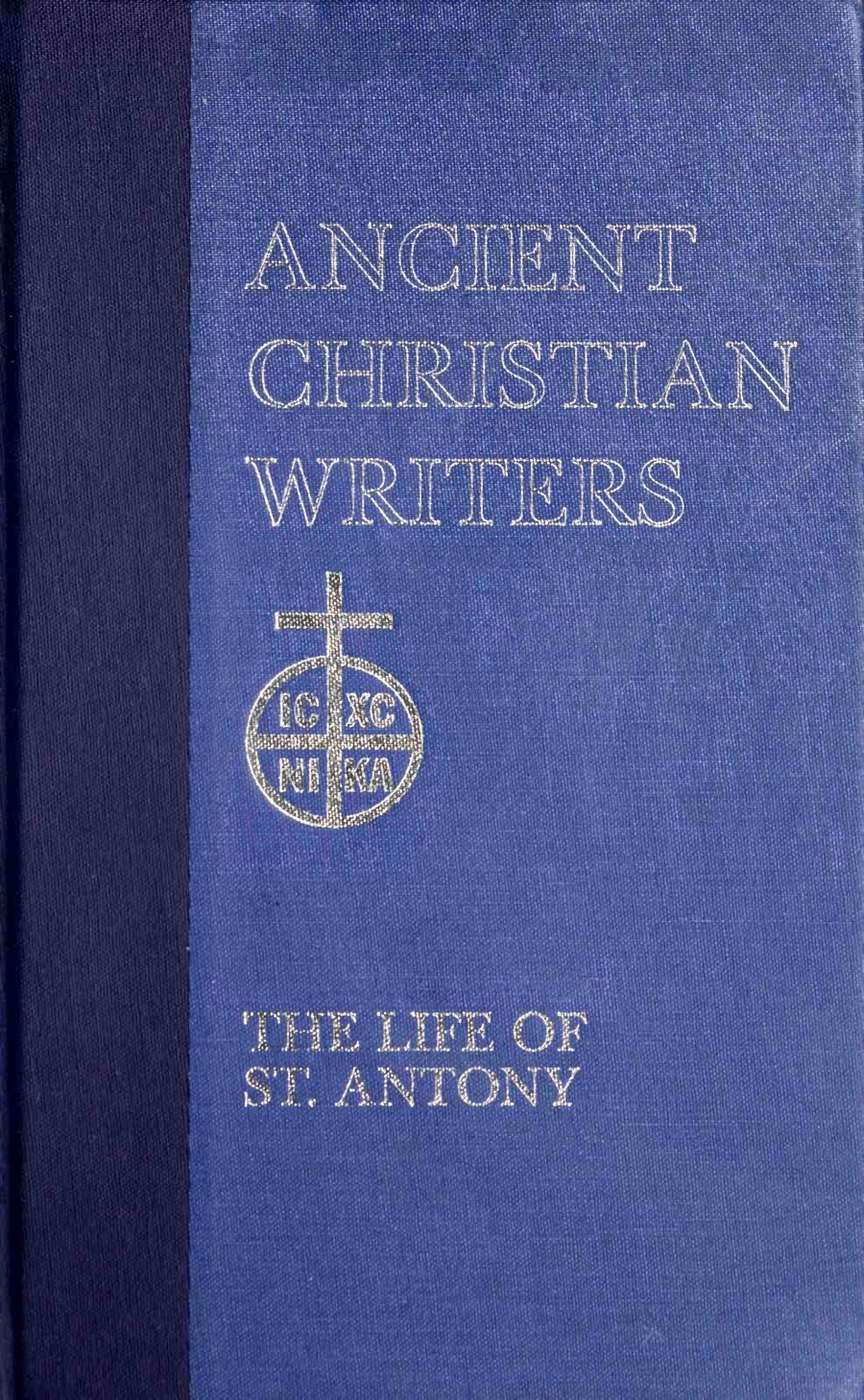 The Life of St. Antony by Athanasius book cover