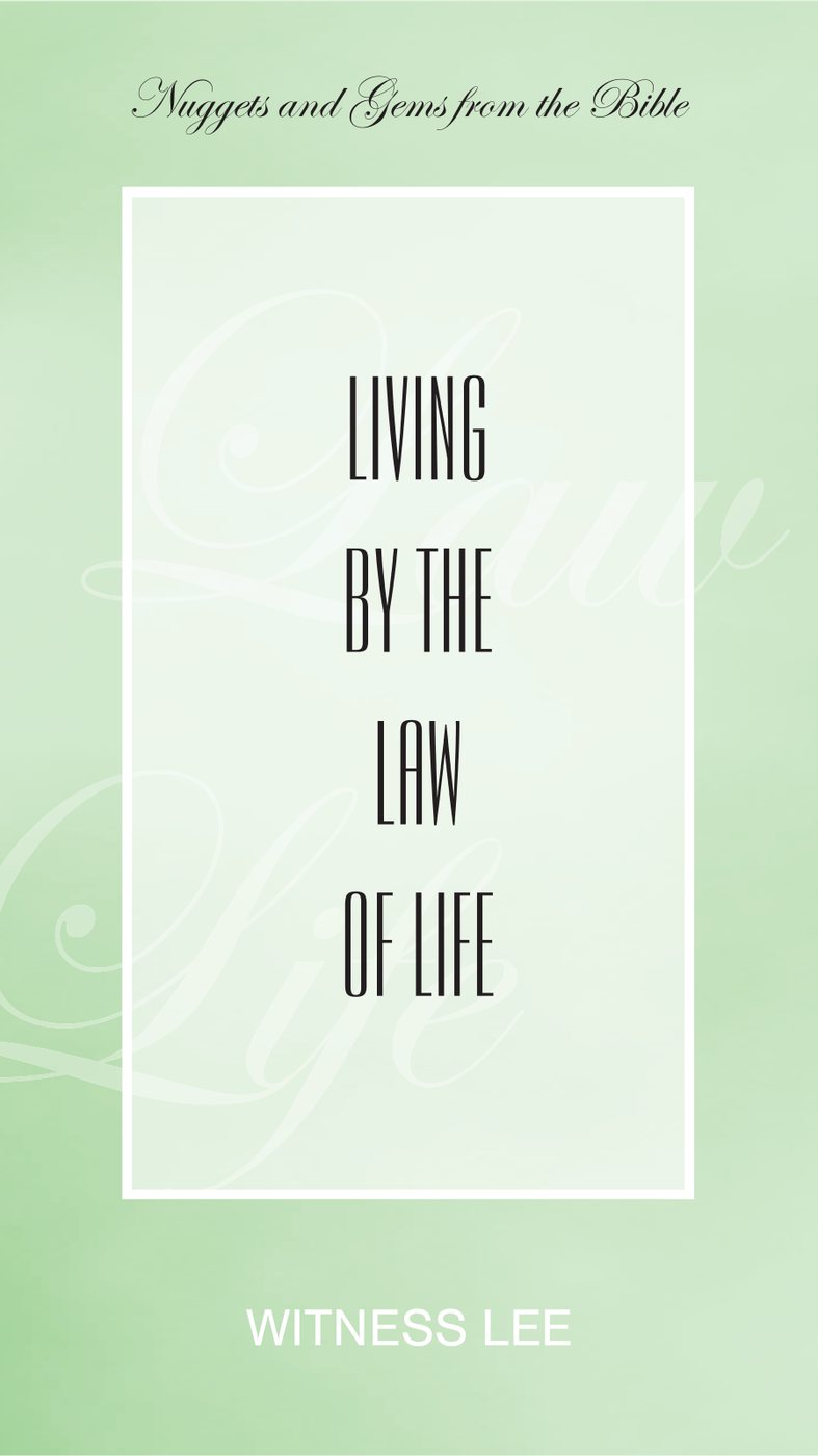 Living Law by Witness Lee book cover