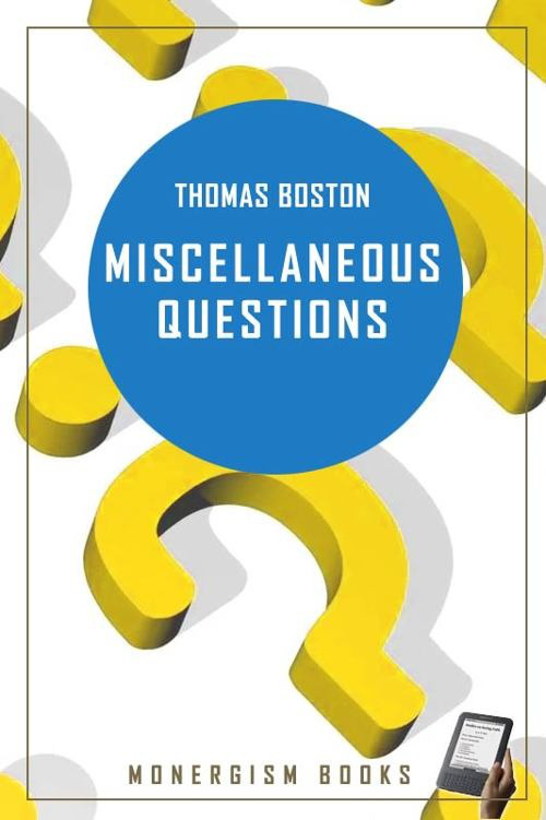Miscellaneous Questions by Thomas Boston book cover