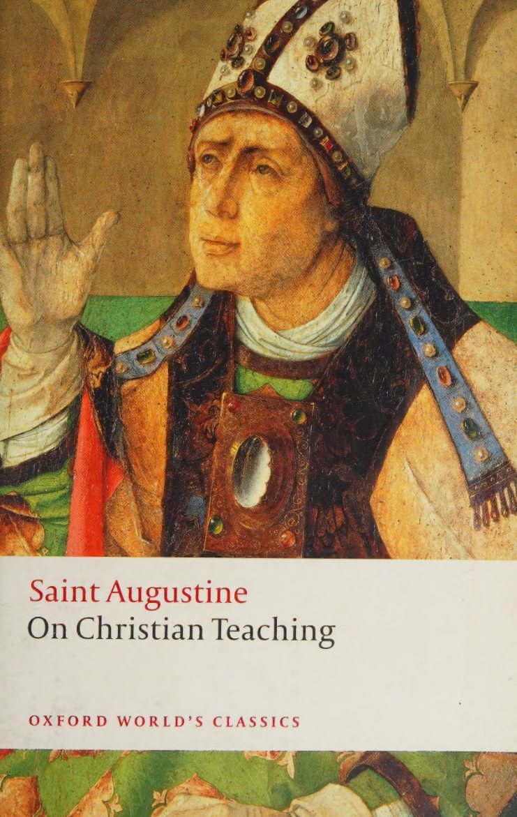 On Christian Teaching by Augustine of Hippo book cover