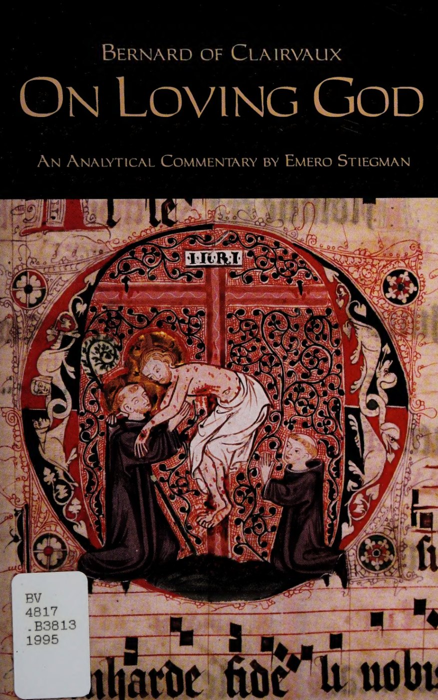 On Loving God by Bernard of Clairvaux book cover