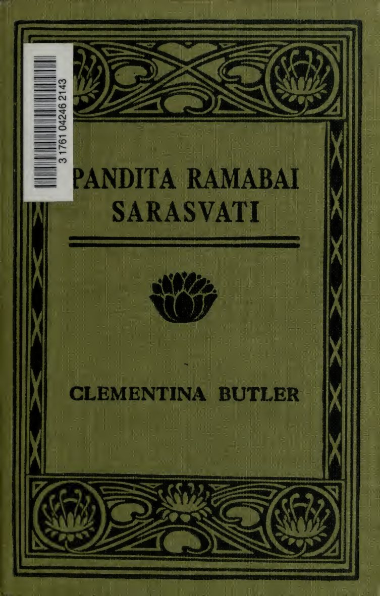 Pandita Ramabai by Pandita Ramabai book cover