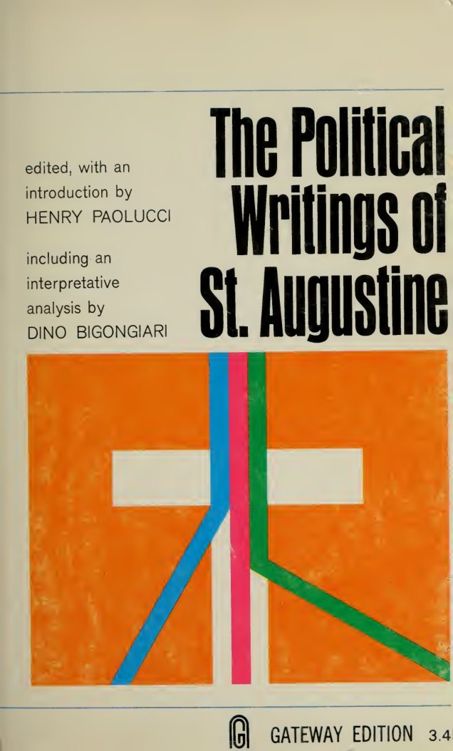 The Political Writings of St. Augustine by Augustine of Hippo book cover