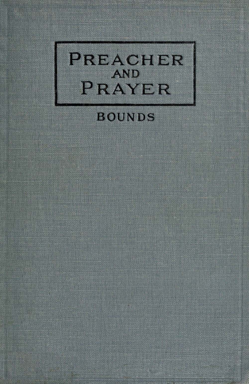 Cover of Preacher and Prayer
