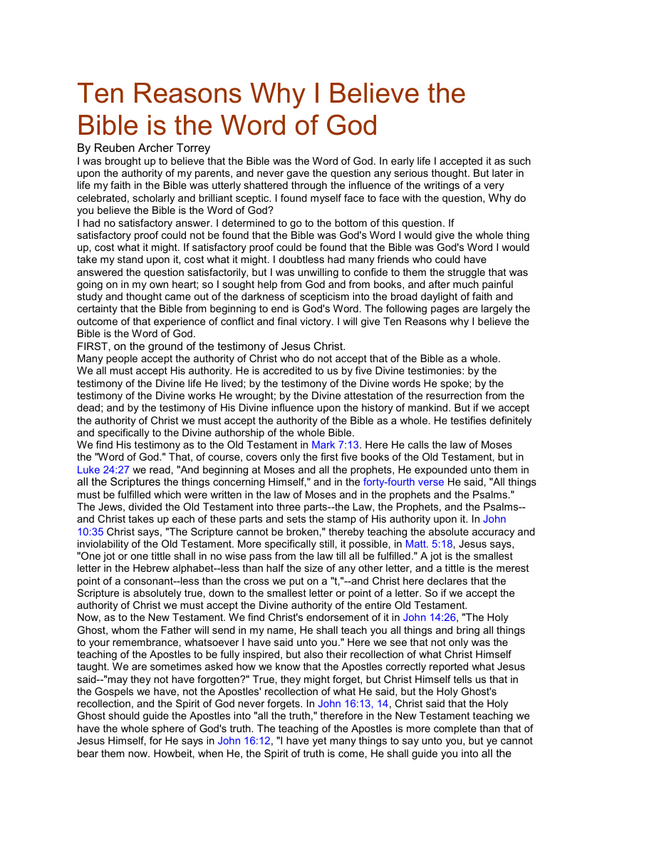 Cover of RA-Torrey-Ten-Reasons-Why-I-Believe-the-Bible-is-the-Word-of-God