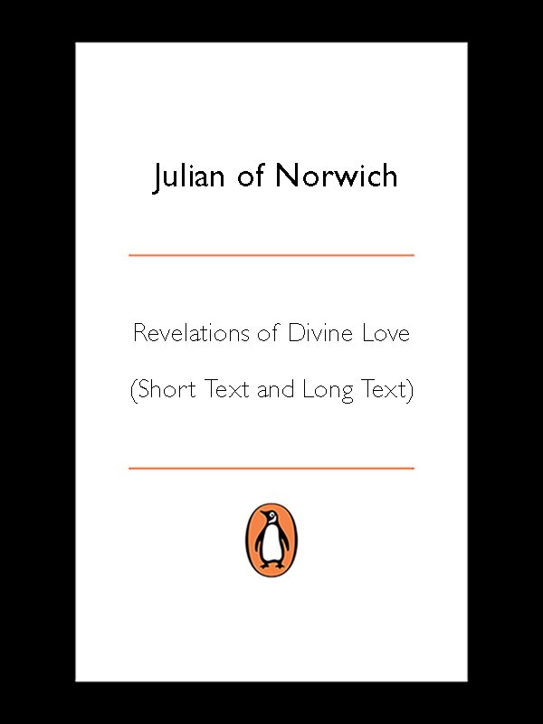 Revelations of Divine Love by Julian of Norwich book cover