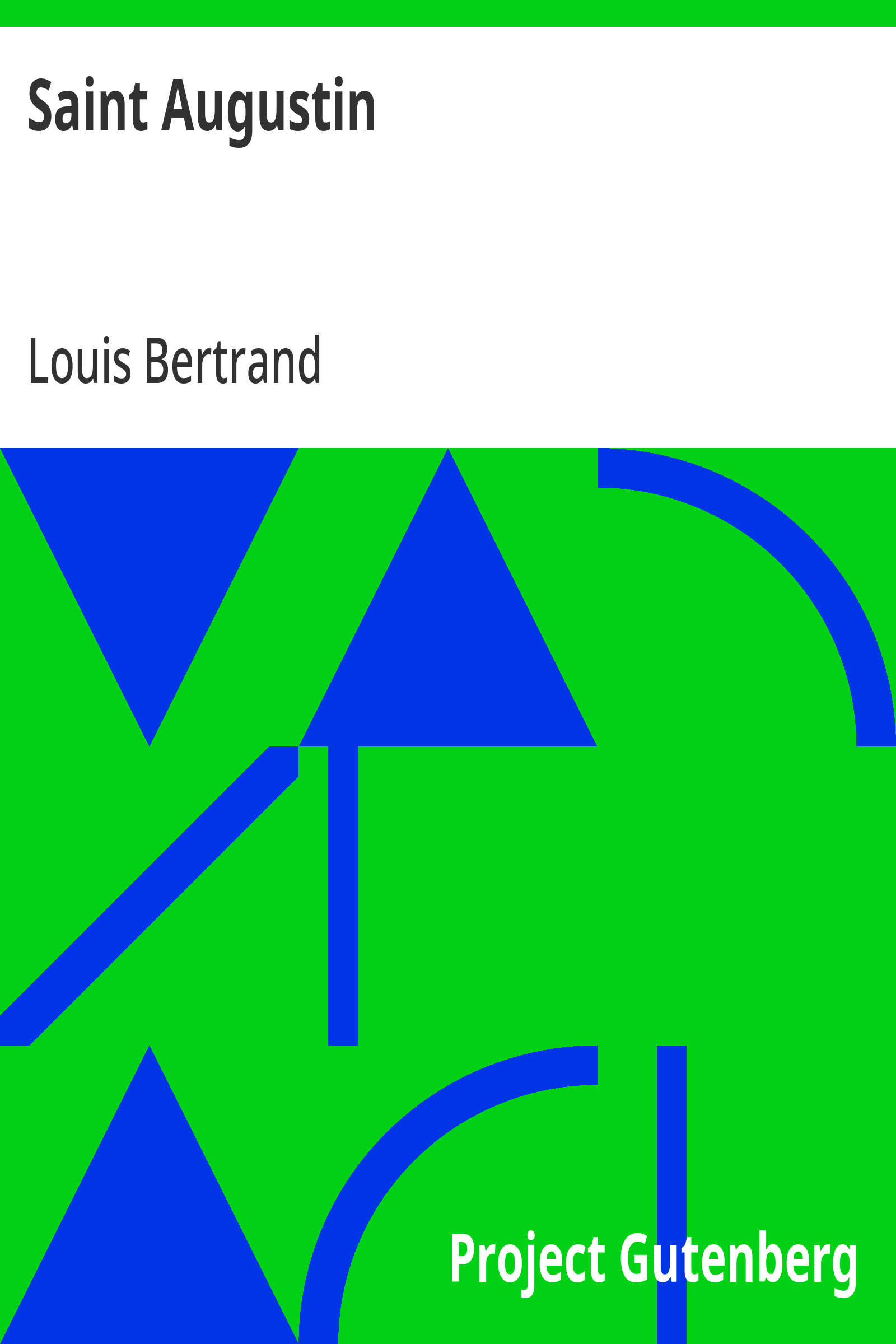 Cover of Saint Augustin