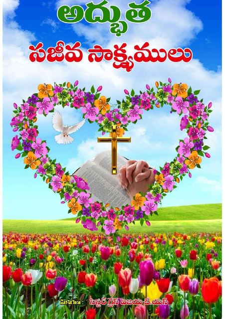 Cover photograph of Adbutha Sajeeva Saakshyamulu