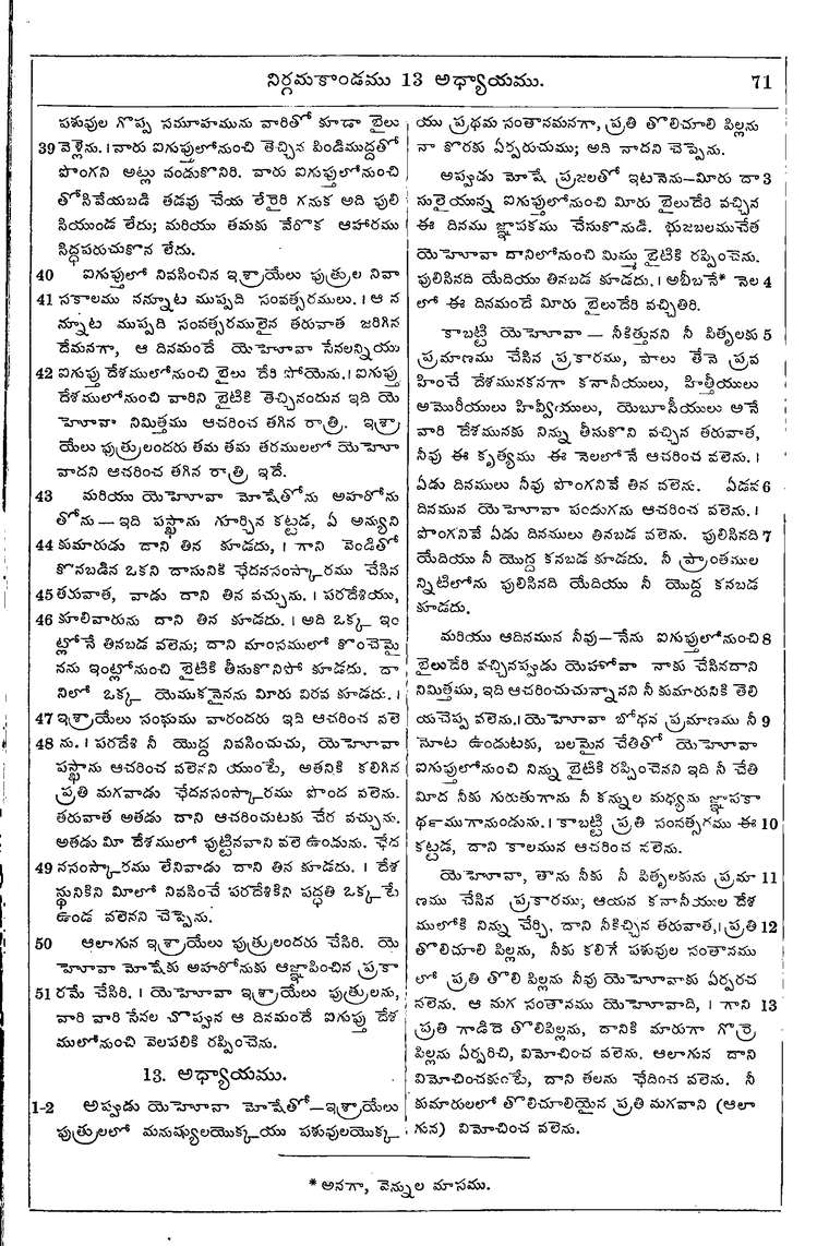 Page 87 of the 1881 Telugu Bible - Exodus
