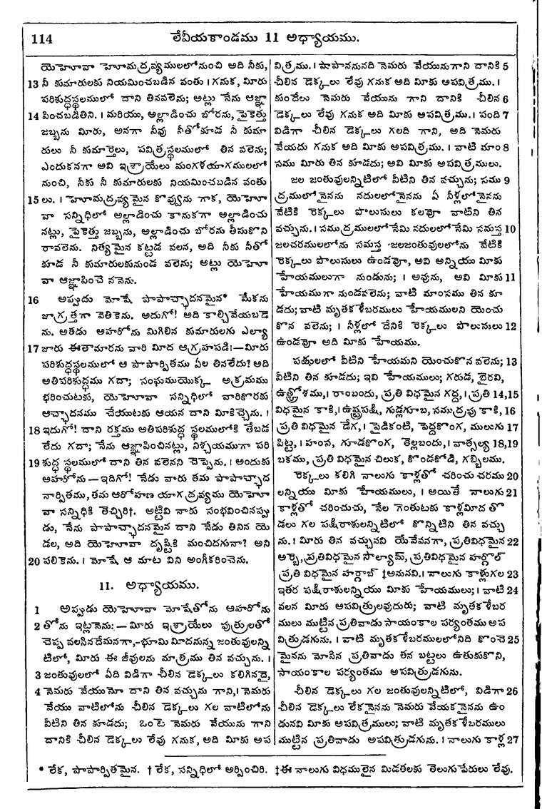 Page 130 of the 1881 Telugu Bible - Leviticus