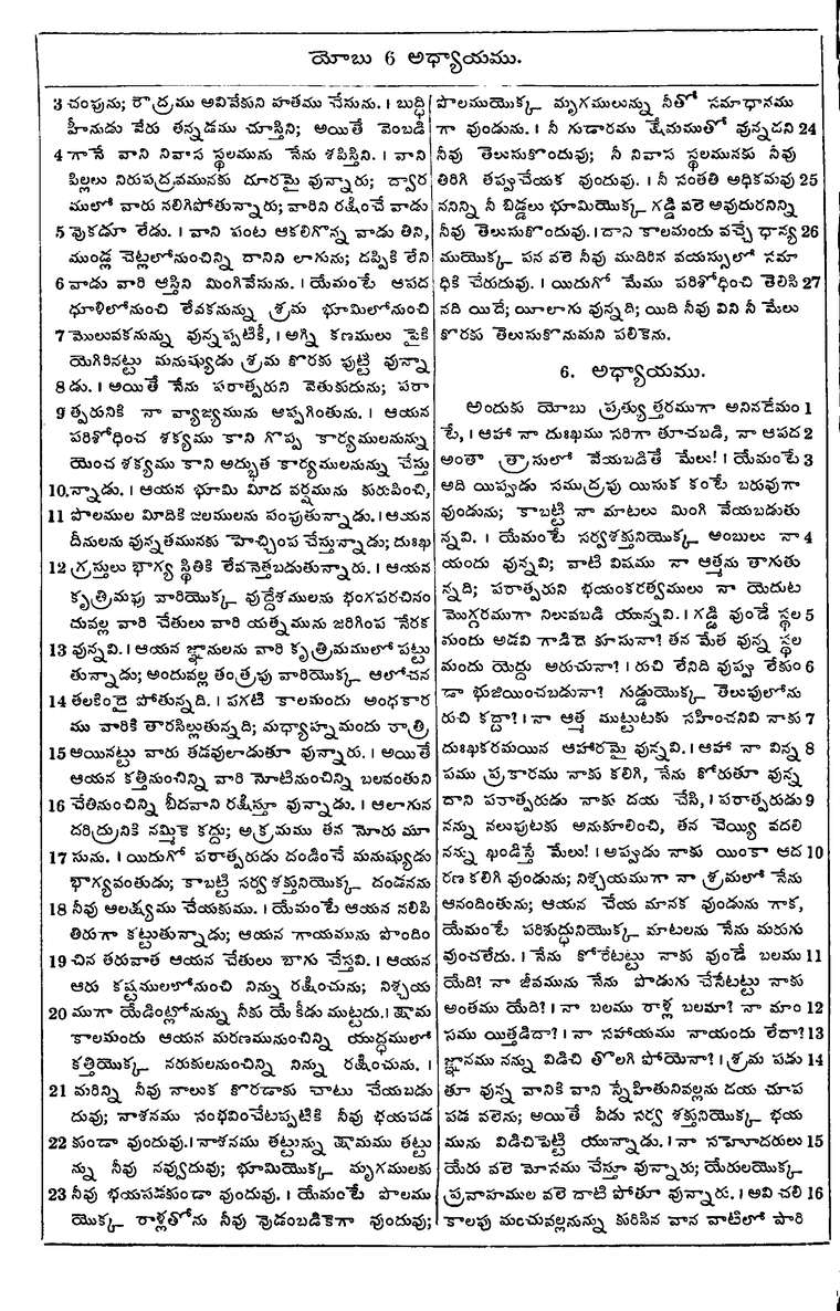 Page 558 of the 1881 Telugu Bible - Job